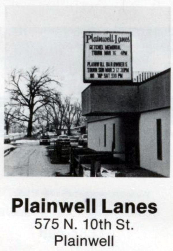 Plainwell Lanes - 1985 (newer photo)